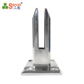 Glass Railing Clamp Stainless Steel Mirror Glass Clip Holder